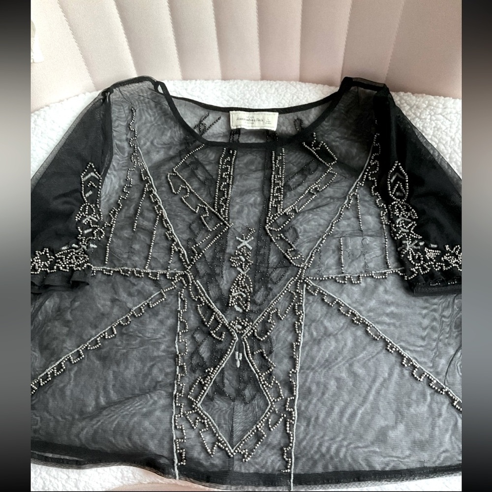 Vintage Abercrombie & Fitch transparent top